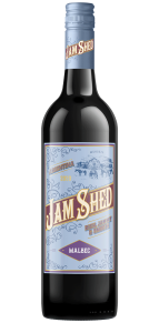 Product shot of Jam Shed Malbec