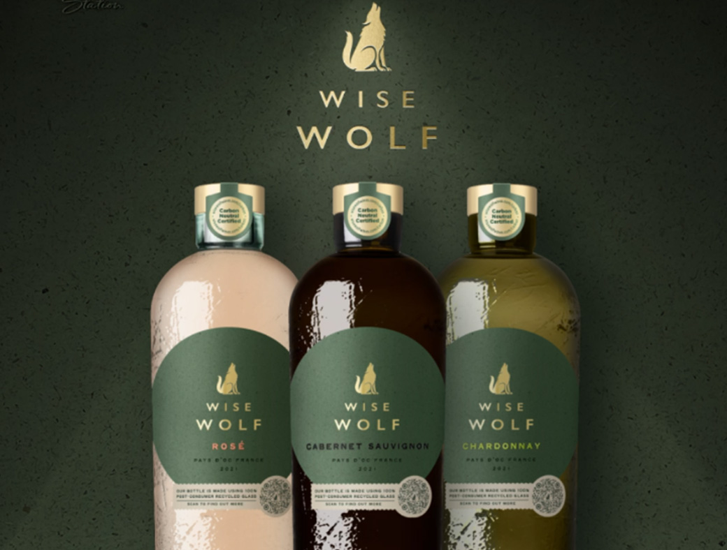 Wise Wolf reimagines the future of wine with new packaging
