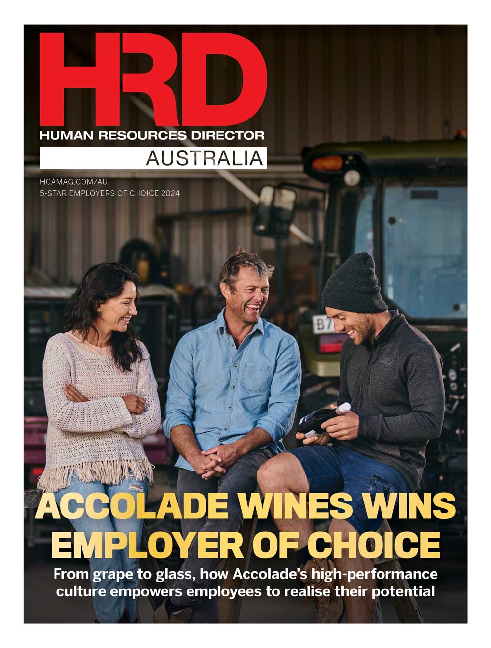 Digital cover for Accolade Wines Employer of Choice